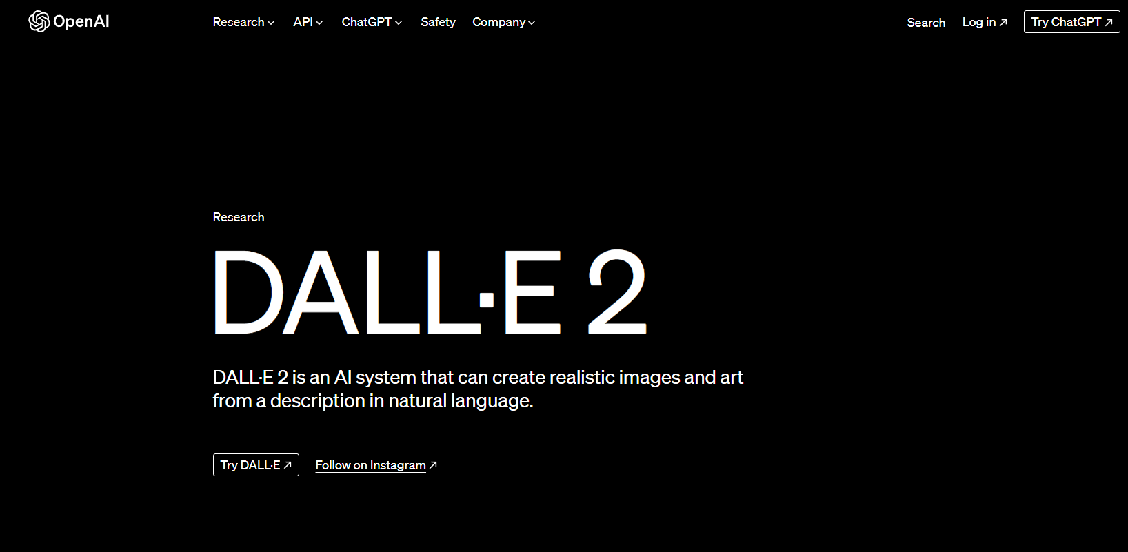 DALL·E 2--在线使用--OpenAI旗下免费开源AI绘画平台